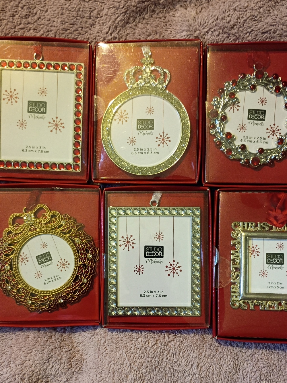 Studio Decor Mini Ornament Frame Set